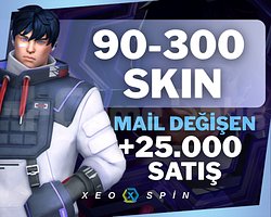 90-300 SKİN | MAİL DEĞİŞEN | UVİP+ | 30,000 SATIŞ