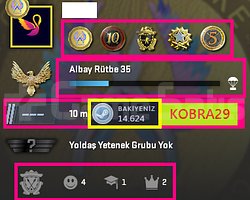 FACEİT+25K OYUN+5 MADALYA 300 WİN 611 SAAT SEÇKİN