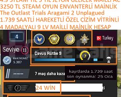 4 MADALYALI 9 LV 1739 SAATLİ Aragami 2 The Outlast
