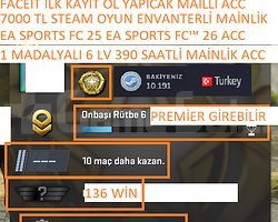 1 MADALYALI 6 LV EA SPORTS FC 26-25 7000 TL STEAM