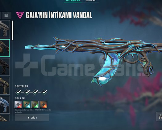 GAIA VANDAL ASİL KARAMBİT SMURF TADINDA KAÇMAZ
