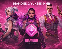 DIAMOND 2 TR+25LVL+YÜKSEK MMR +140 hızlı işlem!