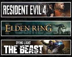 Resident Evil 4 + Elden Ring+Dying Light The Beast