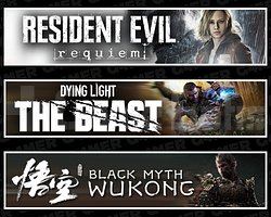 Resident Evil Requiem + DY The Beast + Wukong
