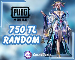 750TL RANDOM PUBG HESAP + UVİP