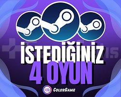 İSTEDİĞİNİZ 4 OYUN + DESTEK
