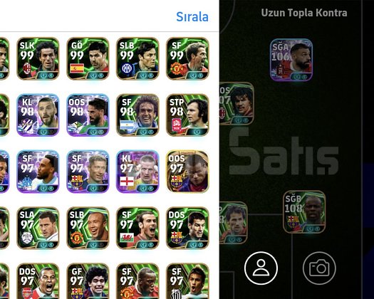 3300KG TEK BAĞ EFOOTBALL HESAP