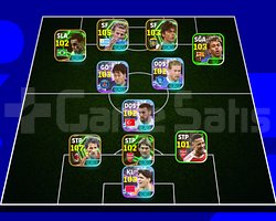 107 Baresi 105 Forlan 3185 KG