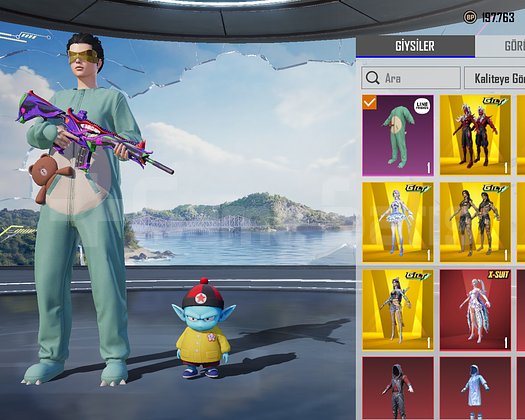 71 KOLEKSİYON SATILIK PUBG HESAP