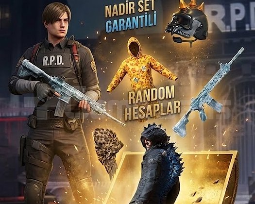 NADİR SET GARANTİLİ RANDOM HESAPLAR STOK SINIRLI !