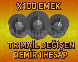 TR - MAİL DEĞİŞEN - DEMİR 1  - ULTRA DÜŞÜK MMR!