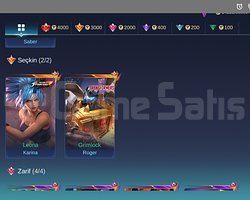 ACİL SATILIK LEGEND KOF MLBB HESABIM