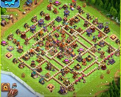 12 KOSTÜM!! MAX+MAX SAVUNMA!! TH16 MAX HESAP