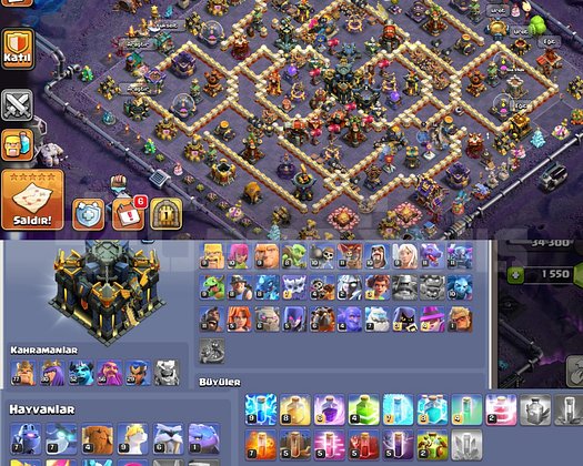 TH17+10 KOSTÜM+10 EFSANE EKİPMANLI HESAP