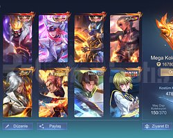 Mega hesap  3 LEGEND GUS K