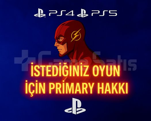 İSTEDİĞİNİZ OYUN İÇİN ANA HESAP HAKKI PRİMARY