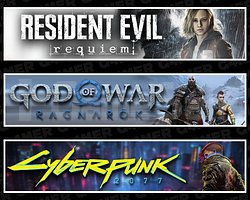 Resident Evil Requiem + Ragnarök + Cyberpunk 2077