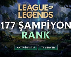 177 ŞAMPİYONLU TR SERVER HESAP