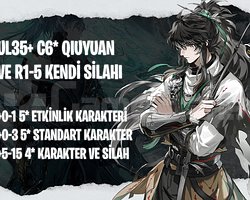 EU | UL35+ C6 Qiuyuan + R1-5 Emerald Sentence