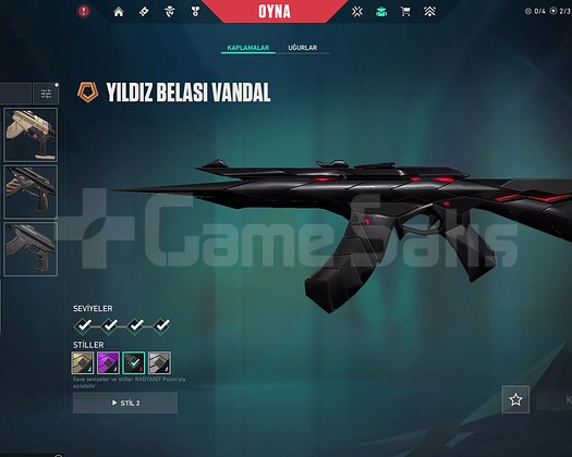 BATTLE PASS DIŞI 7 VANDAL VE KURONAMİ BIÇAK KAPGEL