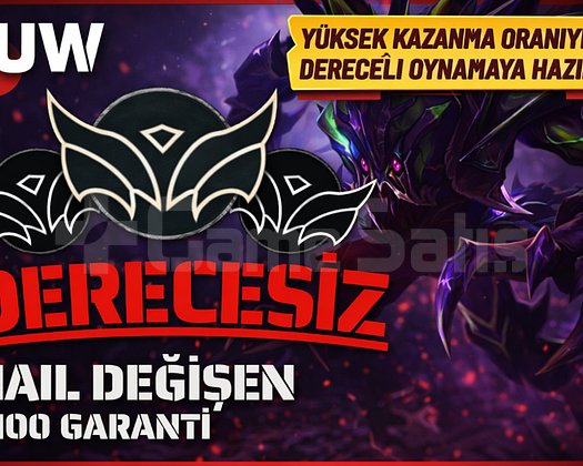 EUW / +30 LVL + DERECELİ HAZIR - ESKİ HESAP + UCUZ