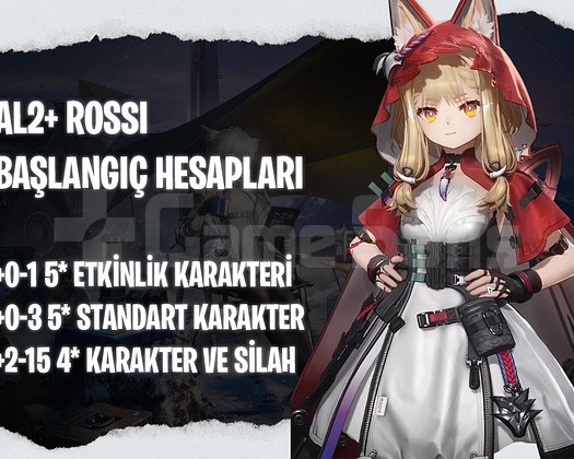 EU/NA | AL2+ Rossi - Başlangıç Hesapları