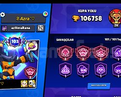 Acil Satılık Fulle Yakın Brawl Stars Hesabı