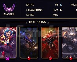 TR - MASTER 74LP | 245 LVL - 63 SKIN | TEMİZ HESAP