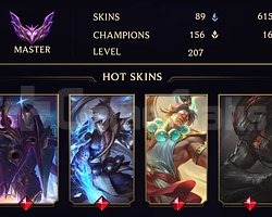 TR - MASTER | 207 LVL - 89 SKIN | TEMİZ HESAP