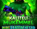 KALİTELİ MÜKEMMEL PUBG RANDOM HESAP