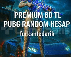 ++PREMİUM++ 80 TL RANDOM PUBG HESABI