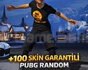 PUBG RANDOM +100 SKİN GARANTİLİ HESAP