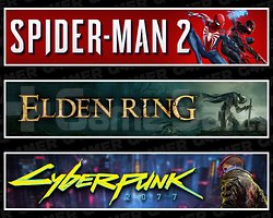 Spider-Man 2 + Elden Ring + Cyberpunk 2077