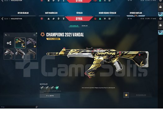 Champions 21 Vandal ve Karambit HESAP
