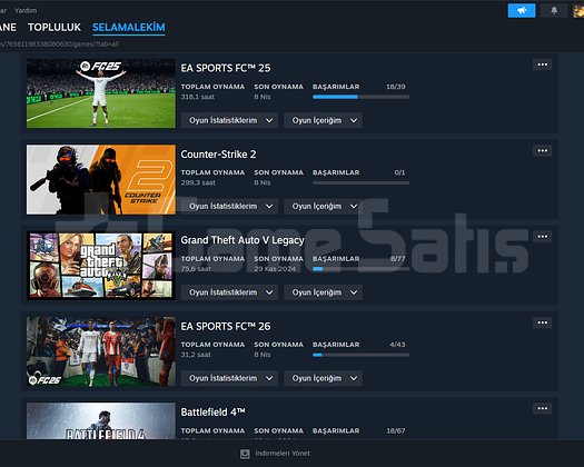 FC26+25+24GTA5+GTA4BF1+BF4FORZA4ETS2WİTCHER3