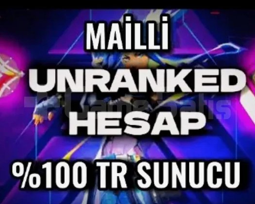 unranked hesap