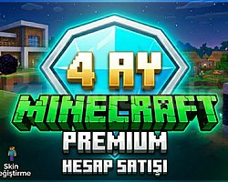 4 AYLIK MİNECRAFT PREMIUMM