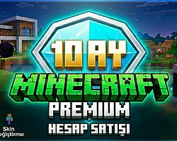 10 AYLIK MİNECRAFT PREMIUMM
