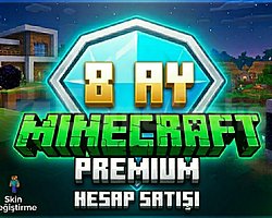 8 AYLIK MİNECRAFT PREMIUMM