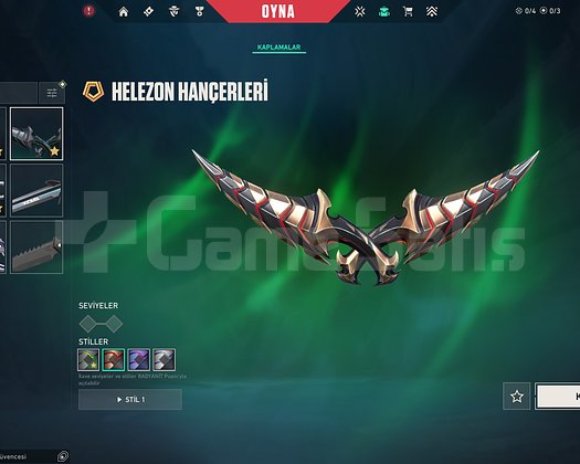 YAĞMACI KARAMBİTLİ//5 VANDAL//4 BIÇAKLI//HESAPP!!
