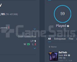 Esnek zümrüt 3 25 win 2 lose yüksek wr yüksek mmrf