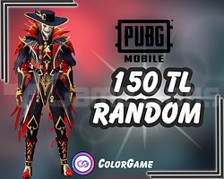 150TL RANDOM PUBG HESAP + UVİP