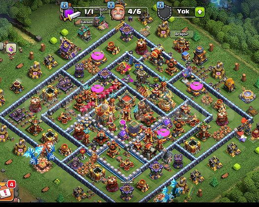 CLASH OF CLANS 16 BB MAX KELEPİR HESAP