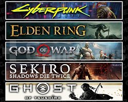 Cyberpunk + Elden + GOW + Sekiro + Tsushima