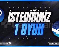 İstediğiniz 1 Oyun  Garanti  Destek