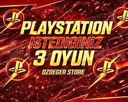 İSTEDİĞİNİZ 3 PSN OYUNU EN UYGUN+BONUS +GARANTİ