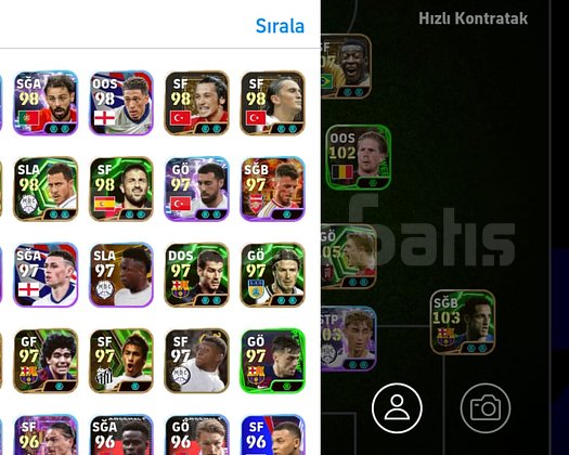 sağlam pes hesabı pele ibo vs vs