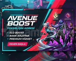 VALORANT PREMİUM BOOST HİZMETİ | AVENUE KALİTESİ