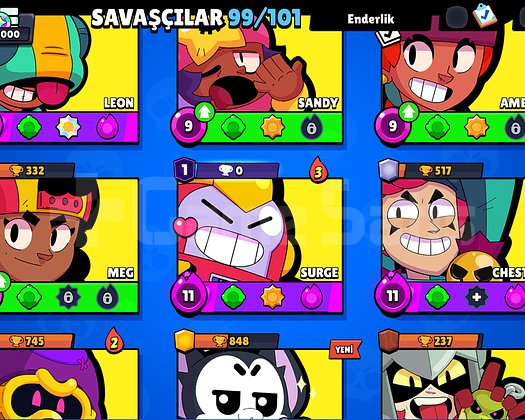 50k kupa  99 karakter  267 kostüm