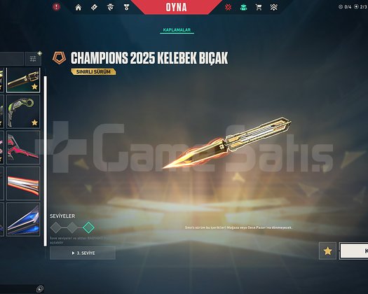 CHAMPIONS 2025 SET BETA BIÇAK NELER NELER YAHU!!